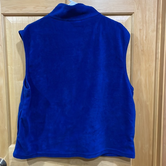 United States Olympic Committee blue fleece vest team USA size XL - Picture 7 of 10